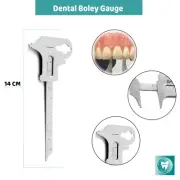 Dental Boley Gauge Orthodontics Tooth Thickness Measuring Caliper Jeweler Gauge