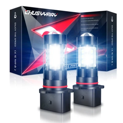 Parts Accessories PSX26W LED Fog Light Bulbs For Toyota Highlander 2011-2013 (for: Toyota)