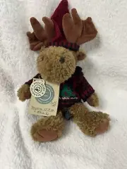 Boyds Bears Plush Moose MYRON VON HINDENMOOSE 10" #912121 Sweater Christmas