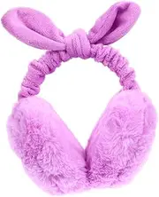 [SHERCHPRY] Warm Plush Ear Muffs Sound Blocking Students Earmuff Winter Warm Ear Cover Bowknot Design
