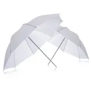 Neewer 2 Packs 83cm Photography Studio Flash Translucent White soft Umbrella