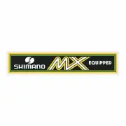 Shimano MX white decal - old school bmx