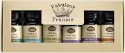 Essential Oil Gift Set - 100% Pure Therapeutic Grade - Great for Aromatherapy 10ml (Set includes Peppermint, Lavender, Sweet Orange, Rosemary, Eucalyptus & Tea Tree)