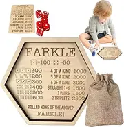 Dice Tray Rolling, Rolling Dice Games Set, Dice Game Tray, Improve Math Skills Dice Game Tray Board, Educational Math Learning Toy, Easy to Use, Portable for Family Game Board Game