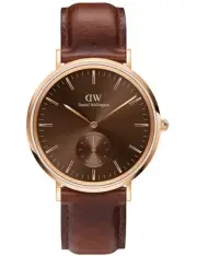Daniel Wellington DW00100707 Mens Watch Classic Multi-Eye St Mawes Amber 40mm...