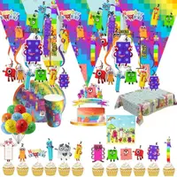 在飛比找蝦皮購物優惠-The Numberblocks Party Decorat