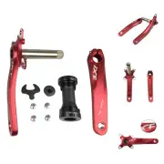 Bike Crank Arm Set， 170mm 104 BCD Mountain Bike Crank Set with Bottom Bracket...