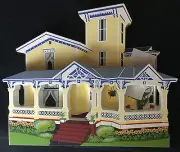 HALSTEAD HOUSE AP COLDWATER MICHIGAN SHELIA'S VST16 VICTORIAN SPRINGTIME SIGNED