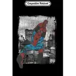 COMPOSITION NOTEBOOK: MARVEL SPIDER-MAN RETRO SPIDER-BUGGY RENTALS JOURNAL/NOTEBOOK BLANK LINED RULED 6X9 100 PAGES