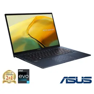 ASUS UX3402VA 14吋2.5K筆電 (i5-1340P/16G/512G/EVO/Zenbook 14/紳士藍)