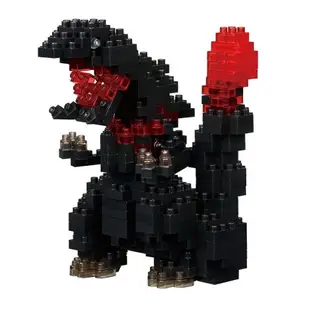 日版 Chara Nano nanoblock Godzilla 2016 正宗 哥吉拉 第4型態 小積木 附展示盒