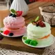 仿真舒芙蕾蛋糕模型奶油假水果果仁杯子蛋糕甜品裝飾拍攝道具擺件