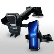 Car Phone Mount Holder One Touch Adjust Long Neck for Windshield Dash Trending
