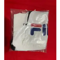 在飛比找蝦皮購物優惠-7-Eleven 全新品 Fila 後背袋 白色 限量預購 