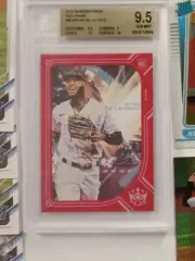 Bryan Del La Cruz Marlins Lot Roookie Rc Bgs9.5