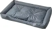 Stgfyxgs Outdoor Dog Bed, Soft Waterproof Kennel, Cushion for Poodle, Puppy, Shiba Inu, Kitten, Chihuahua, Gray