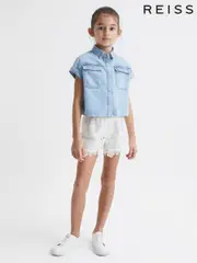 Reiss Ivory Skylar 9-12 yrs Lace Shorts (2WA653) | $80