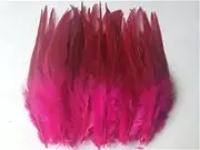 50 pcs Blue Pheasant Feather 10-15 Cm Long DIY Jewelry Decoration Rooster Feathers Rose