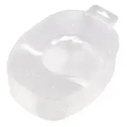 Manicure Acetone Bowl Nails Soak Off Tray Remover - Clear