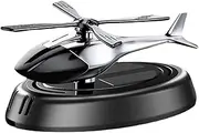 Solar Powered Car Air Freshener - Helicopter Rotating Solar Car Perfume Air Freshener aromatherapy center console perfume solar aircraft aromatherapy long-lasting ornaments decoration