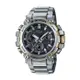 【CASIO G-SHOCK】月球霧光感太陽能藍牙雙顯運動腕錶-月亮銀/MTG-B3000D-1A9/台灣總代理公司貨享