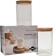 Brunswick Bakers Starter Jar, 1000 ml (Set of 2)