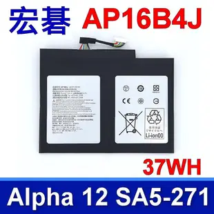 宏碁 ACER AP16B4J 原廠規格 電池  Aspire Switch Alpha SW512-52 12 SA5-271 SW713-51