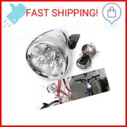 Vintage Retro Bicycle Bike Front Light Lamp 7 LED Fixie Headlight with Bracket
