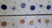 Ceramic Shells Starfish for Swimming Pool Steps or Wall