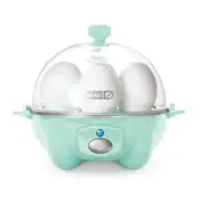 Dash Rapid Egg Cooker 6 Egg Capacity Soft Medium Hard Boiled Poached Omelets