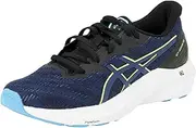 [ASICS] Boy's Gt-2000 12 Gs Sneaker, Black Blue Expanse, 2.5 UK