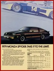 1979 Chevrolet Monza Spyder New Metal Sign: Take it to the Limit!