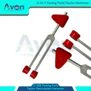 NEW 2 In 1 Tuning fork with Taylor Hammer Diagnostic Set EMT Surgical EMS Supply