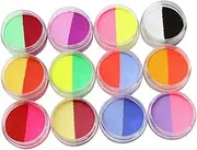 Set of 24 Colors Face Paint Cream for Body Face Gentle on Skin DIY Festival Makeup No Scrubbing Required for Sports Events