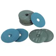 LABLT 25Pcs 24 & 36 Grit Zirconia Resin Fiber Disc Grinding And Sanding Discs