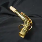 Alto Saxophone Curved Neck Brass Sax Instrument Professional Accessories - New