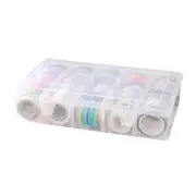 Adjustable 15-Compartment Grid Slot Plastic Storage Box Jewelry Bead Tool for...
