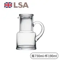 在飛比找momo購物網優惠-【LSA】BAR水瓶含水杯(英國手工玻璃家居藝品)