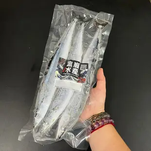 【盅龐水產】1號秋刀魚(3尾) - 重量380g±5%/包