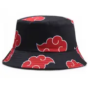 Naruto Shippuden Akatsuki Cloud Bucket Hat