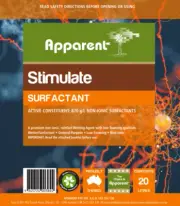 Apparent Stimulate 20 Litre Activator Surfactant Non-Ionic Rainfast Agent Farm