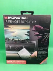 Monster IR Remote Repeater, Control A/V Components Up To 25 Ft, Brand New!