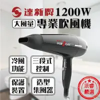 在飛比找Yahoo!奇摩拍賣優惠-【達新牌1200W專業吹風機】吹風機/達新牌/沙龍級/大風量