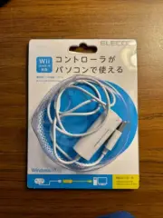 ELECOM Wii USB Adapter Game Controller, Model JC-W01UWH