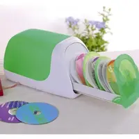 在飛比找樂天市場購物網優惠-收納包 火車頭自動彈出創意cd盒60片裝CD收納盒大容量光盤
