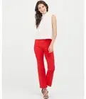 SPANX RED ON-THE-GO KICK FLARE PANTS SIZE L