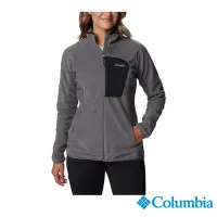 在飛比找Yahoo奇摩購物中心優惠-Columbia 哥倫比亞 女款-柔暖刷毛外套-灰色 UAR