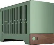 Terra Jade - Wood Walnut Front Panel - Small Form Factor - Mini ITX Gaming Case