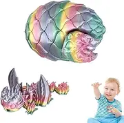 Mystery Dragon Egg - -Printed Adults Fidget Dragon - Articulated Dragon Fidget Toys, Flying Dragon Egg with Dragon Inside for Holiday Birthday