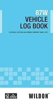 Wildon 87W Vehicle Log Book